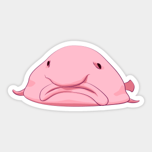 Blobfish Sticker